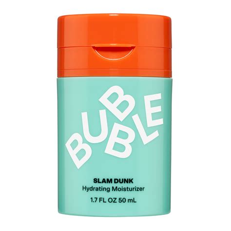 slam dunk moisturizer bubble